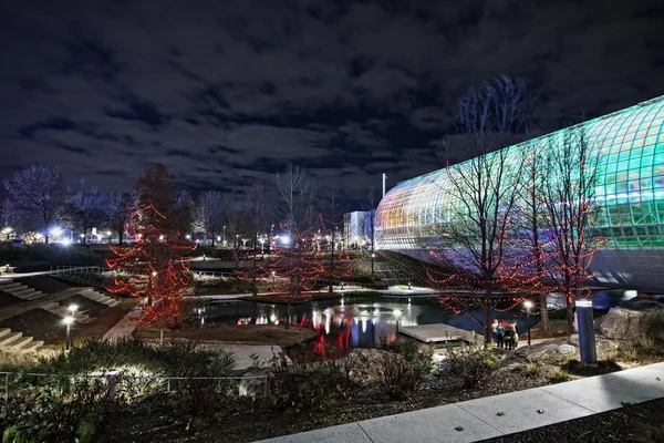 Parco e giardino botanico, città oklahoma — Foto Stock