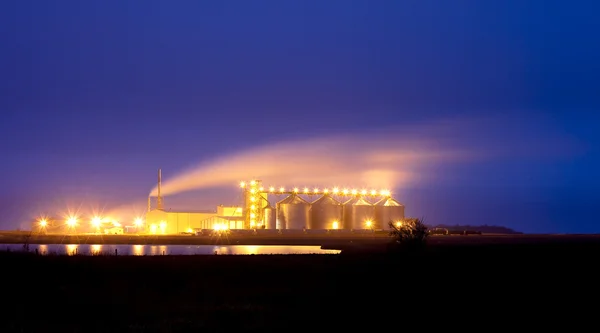 Etanolfabrik — Stockfoto