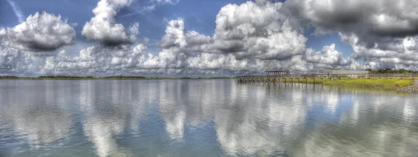 Hdr paisaje terrestre panorama — Foto de Stock