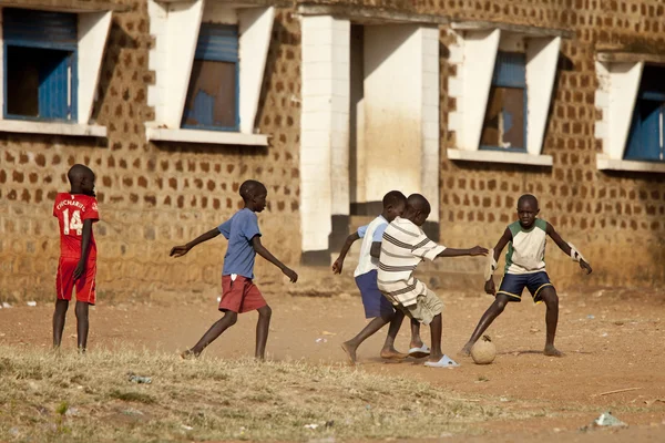 Calcio in Sud Sudan — Foto Stock