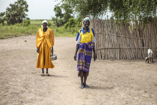 Ženy v jižním Súdánu — Stock fotografie