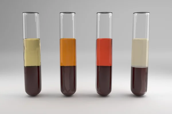 Blood serum common types — Stock Photo, Image