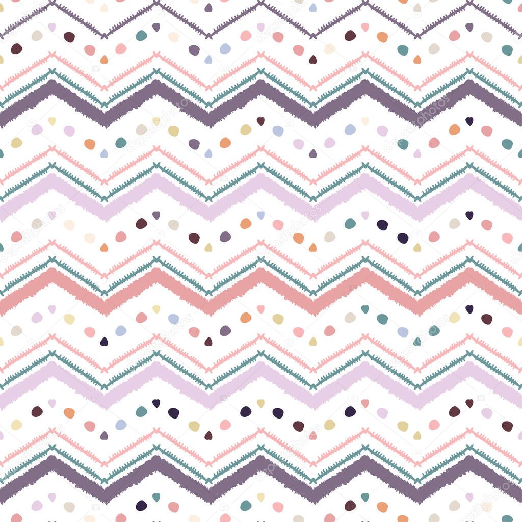 Abstract zigzag pattern for a cover design.