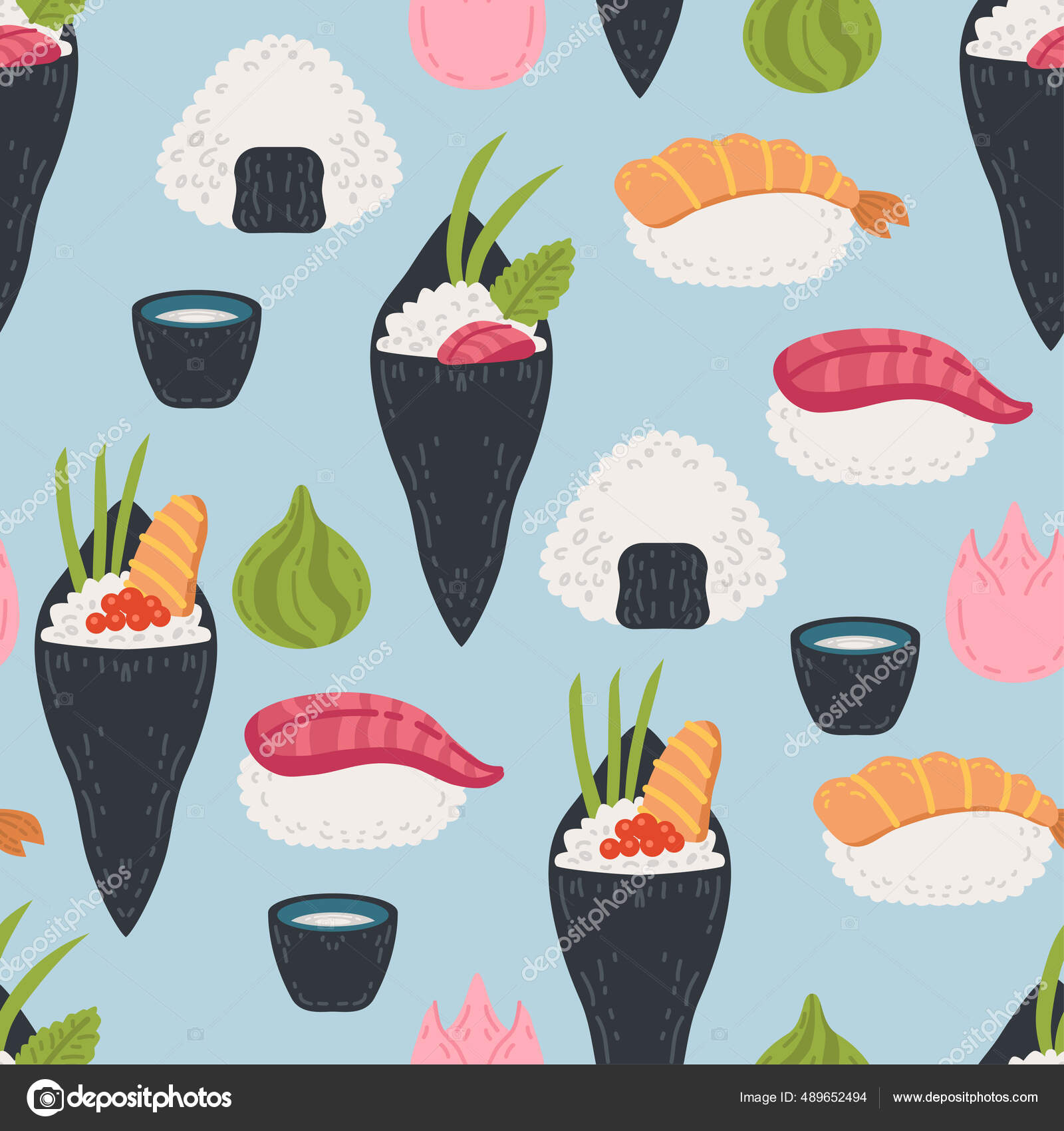 Cute Sushi Tissue Paper