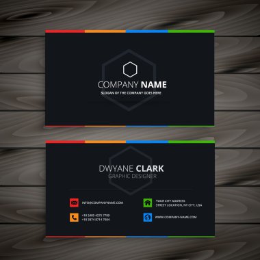 karanlık şirket kartvizit