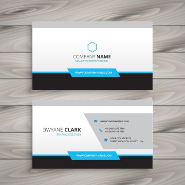 şirket için temiz iş kartı