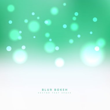 Yeşil bokeh arka plan tasarlamak temiz