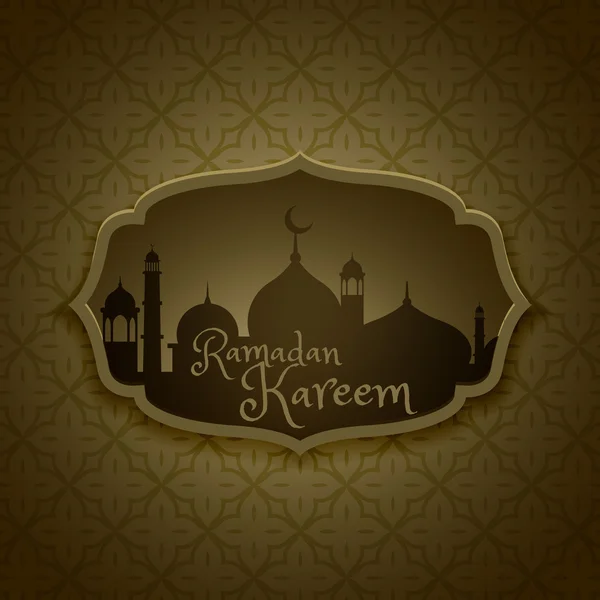 islamic ramadan festival greeting design