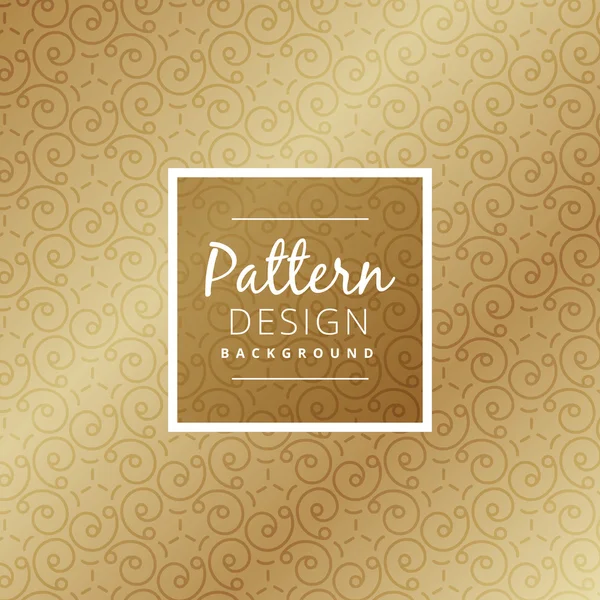 Luxury style pattern vector illustration — Stock Vector