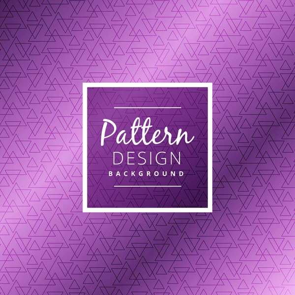 紫色の三角形パターン背景ベクトル イラスト — ストックベクタ