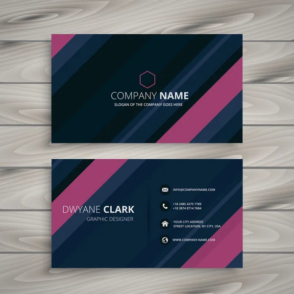 soyut Çizgili Kartvizit