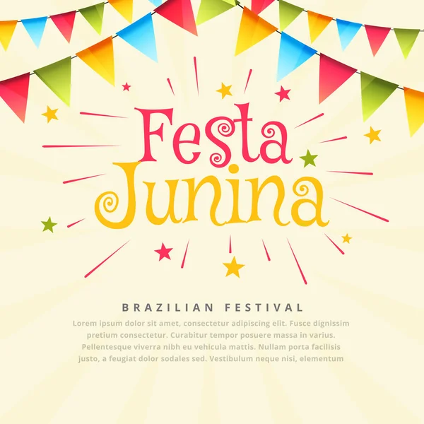 Festa junina Brezilya Festivali tatil arka plan