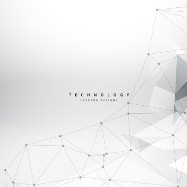 temiz geometrik şekiller teknolojik altyapı