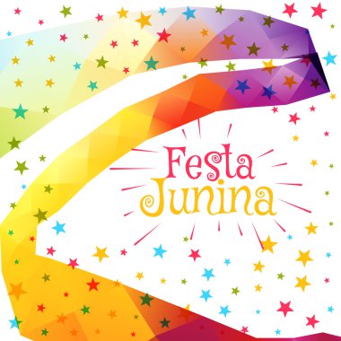 Festa junina kutlama renkli arka plan