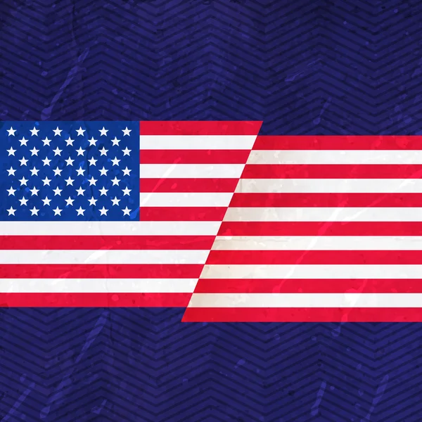 Estados Unidos da América bandeira —  Vetores de Stock