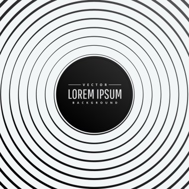 Dairesel çizgilerle soyut arkaplan