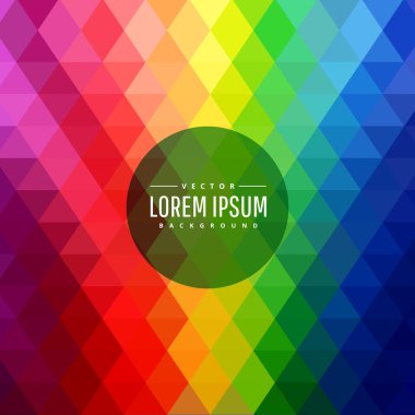 soyut üçgen şekli renkli arka plan