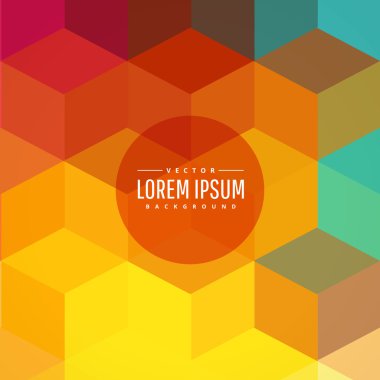anstract parlak renkli geometrik arka plan