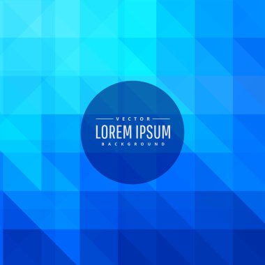 mavi renk üçgen arka plan