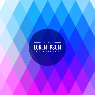 Rhombus şekli renkli arka plan