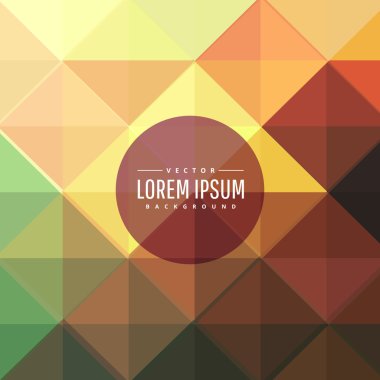 Soyut renkli geometrik şekiller arka plan