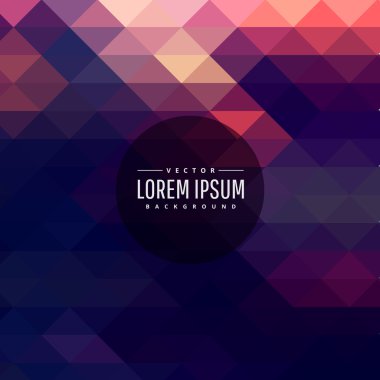 çok renkli üçgen şekiller arka plan çizimde soyut