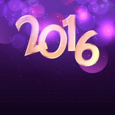 2016 tasarım mor bokeh arka planda