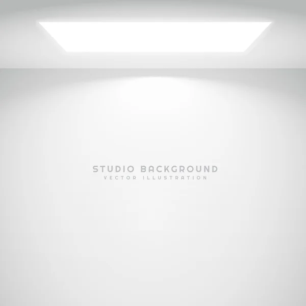 Studio muur lichte vectorillustratie — Stockvector