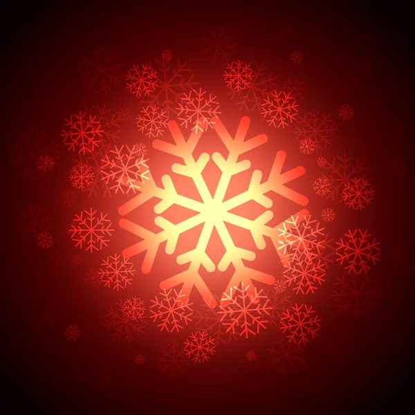 snowflakes background vector illustration