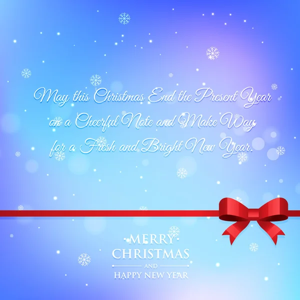 christmas greeting wishes vector illustration