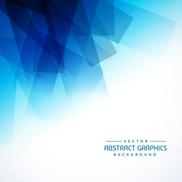 Fondo abstracto de formas azules — Vector de stock