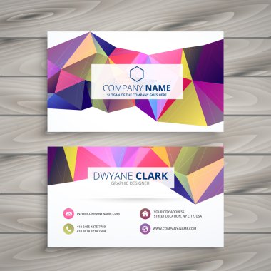 yaratıcı kartvizit şablonu