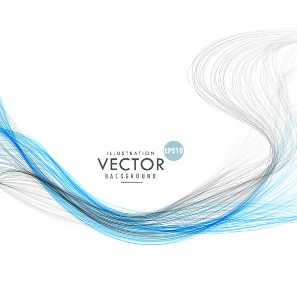 Abstraktní čáry vlnění pozadí — Stockový vektor