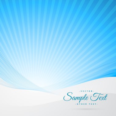 temiz mavi arka plan, metin için yer ile