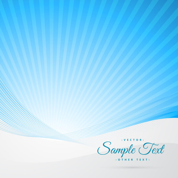 clean blue background with space for your text