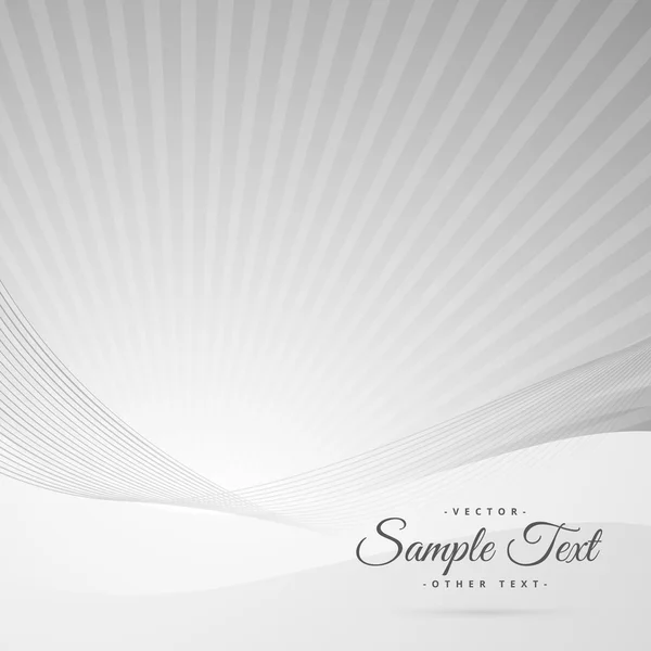 Clean gray white background with space for your text — Stock Vector