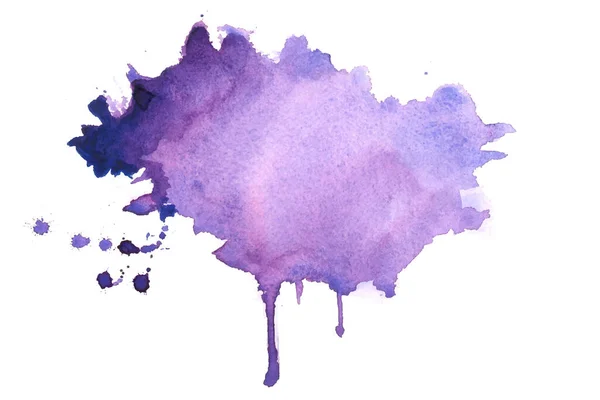 Abstracto Púrpura Acuarela Mancha Textura Fondo Diseño — Archivo Imágenes Vectoriales