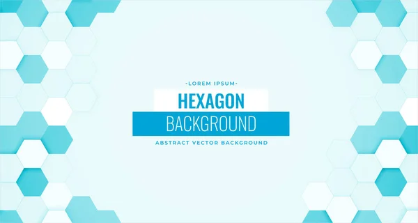 Medical Healthcare Background Hexagonal Shapes — Stock Vector