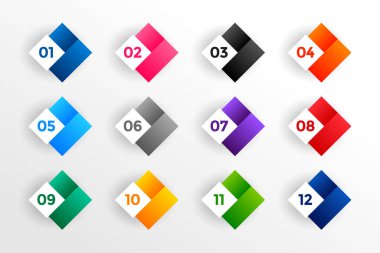 soyut mermi noktaları elmas şekilli rakamlar