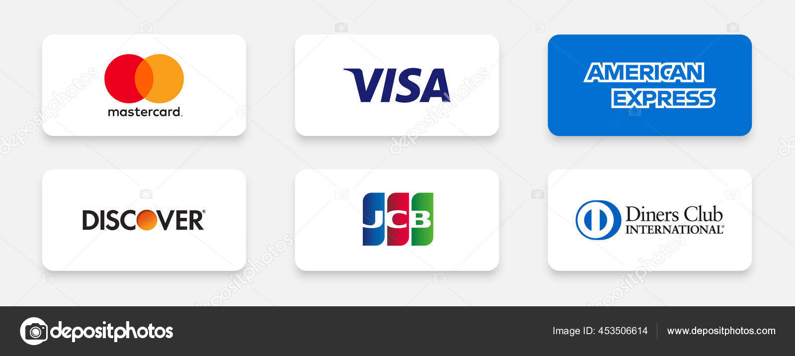 visa mastercard logo vector