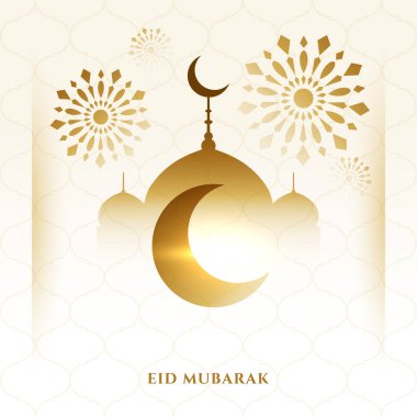 Mübarek müslüman bayramı festivali arka plan tasarımı