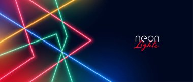 neon önlü ışık gösterimi arkaplanı