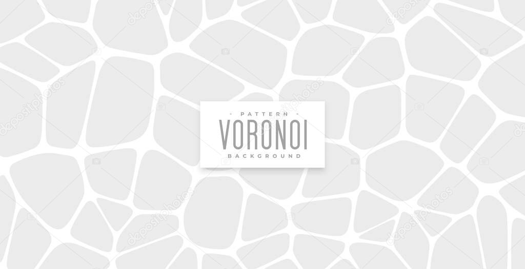 classic voronoi pattern abstract background