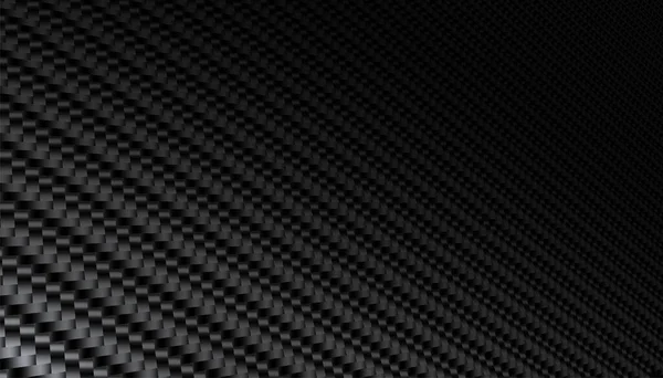 Fundo Textura Fibra Carbono Preto —  Vetores de Stock