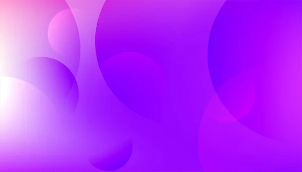 Brillante Púrpura Círculos Moderno Fondo — Vector de stock