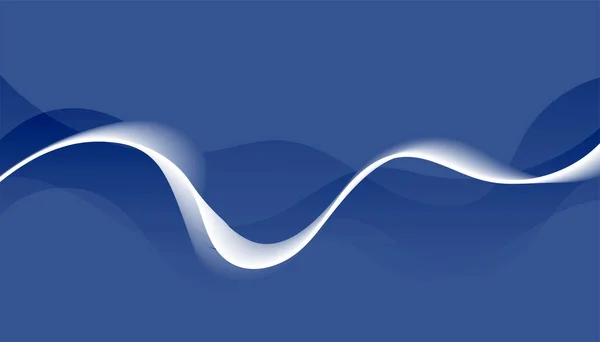 波状の抽象的背景と線形波 — ストックベクタ
