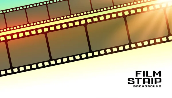 Película Tira Moview Cartel Fondo — Vector de stock