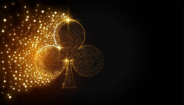 arkaplan parçacıkları ile yapılmış kulüp sembolü