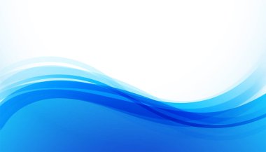 pürüzsüz mavi dalgalı arkaplan
