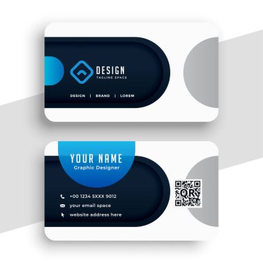 Modern şirket kartviziti şablonu